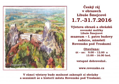 Výstava obrazů Libuše Šmejcové - 07_2016