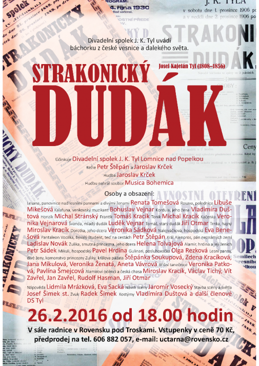 Strakonický dudák plakát