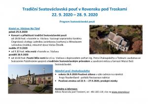 Svatováclavská pouť v Rovensku pod Troskami 2020 2